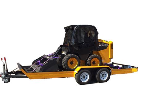 mini skid steer trailers for sale|trailers for bobcat skid steers.